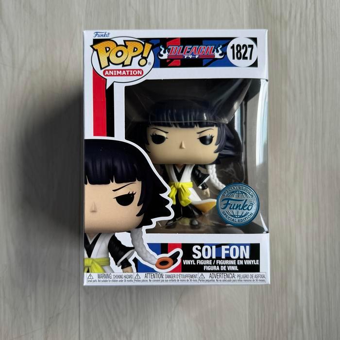HOT SALE SPECIAL EDITION FUNKO POP ANIMATION BLEACH - SOI FON CAPTAIN OF 2ND DIVISION GOTEI 13