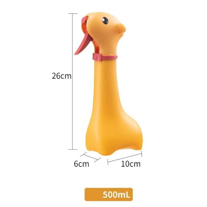 Semprot Tanaman Bentuk Botol Semprot Tanaman Desain Jerapah Lucu, Sprayer Serbaguna Portable, Warna 
