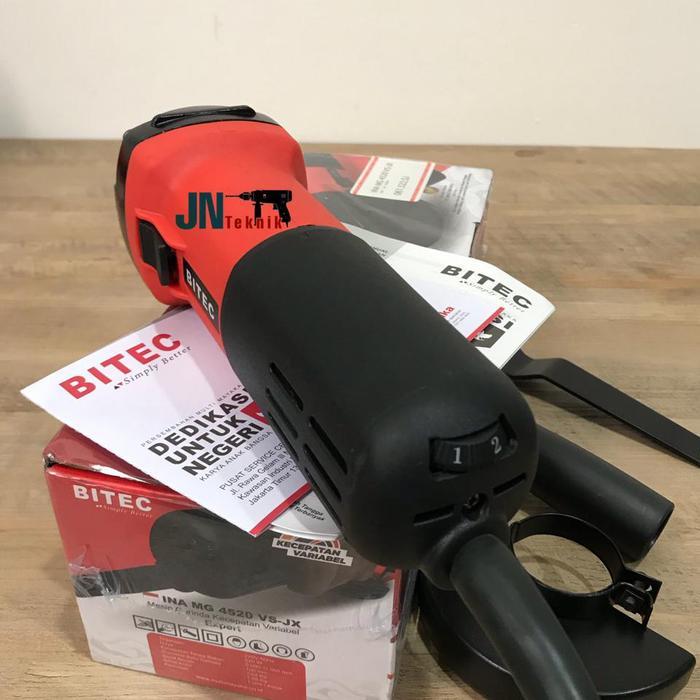 Mesin Gerinda 4 Inch Variable Speed Bitec Ina Mg 4520 Vs-Jx