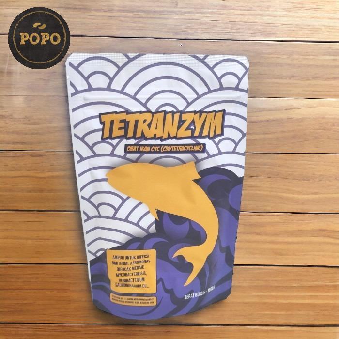obat ikan OTC merk TETRANZYM oxytetracycline oksitetrasiklin