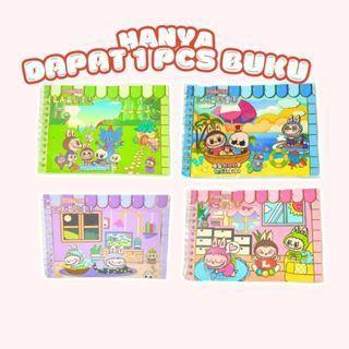 Vlimberry Stiker Momo Motif Korea Lucu Scrapbook Dekorasi Lucu Dan Bagus Kertas