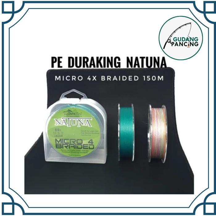 Senar Pancing PE Duraking Natuna Micro 4 Braided PE 150M