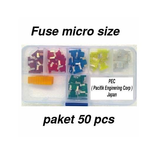 TERLARIS 50 FUSE MICRO INNOVA AVANZA KAKI PENDEK SEKRING MOBIL ORIGINAL PEC