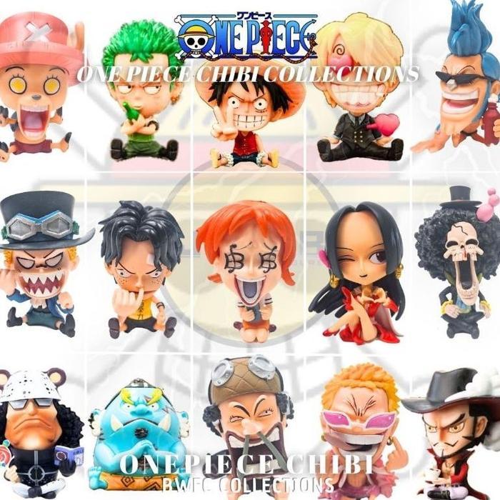 Action Figure Luffy Zoro Sanji Nami Robin Usop Mihawk Ace Sabo Boa Hancock Kurohige Doflamingo