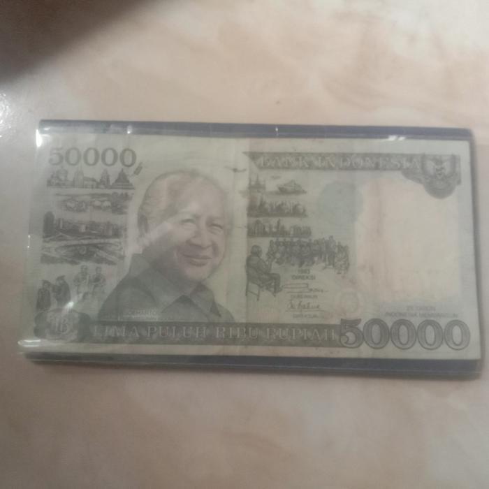 Promo Uang Kuno 50000 Soeharto /Uang Lama Terlaris