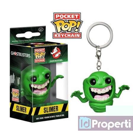 HOT SALE GHOSTBUSTERS KEYCHAIN SLIMER MOVIES GANTUNGAN KUNCI FIGURE FUNKOPOP TERMURAH