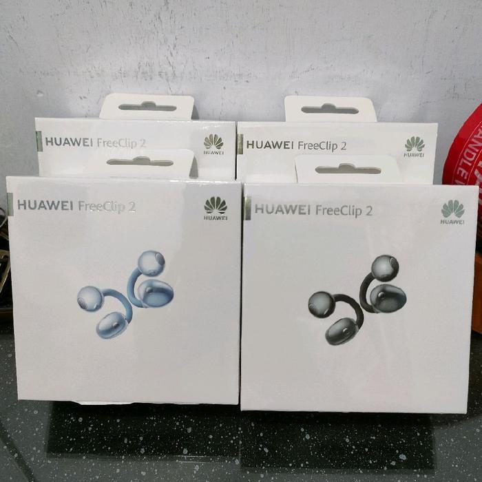 Huawei Clip 2 & Clip 1 Open Ear TWS OWS Sport Casual Earphone Resmi untuk Kualitas Suara Terbaik