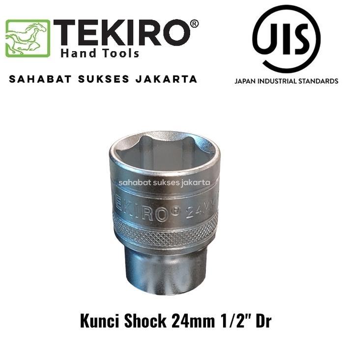 NEW mata kunci shock 24 mm 1/2" Dr TEKIRO