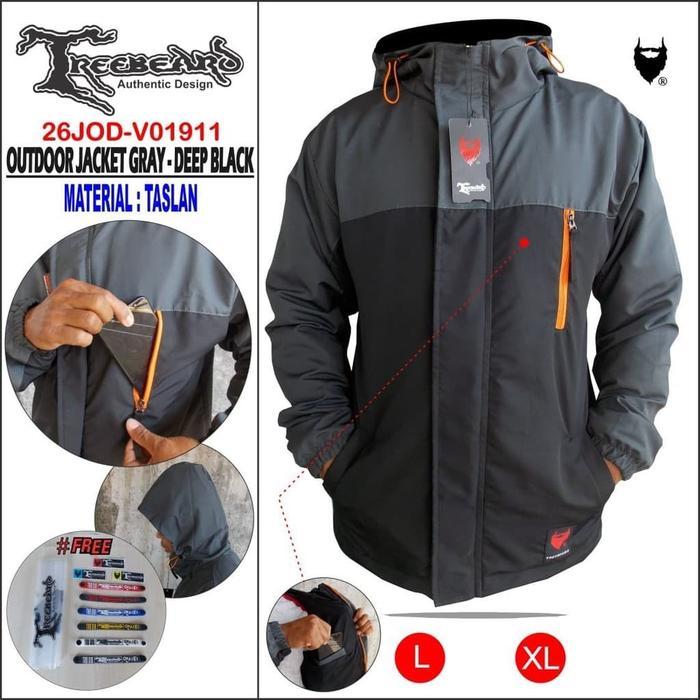 Eiger - Jaket Outdoor Pria Anti Air Jaket Gunung Parasut Tebal Waterproof