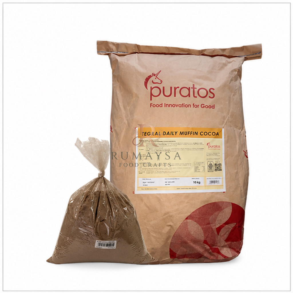 Puratos Tegral Coklat Premix Muffin Untuk Muffin Coklat, Cupcake & Baking Repack 1 Kg