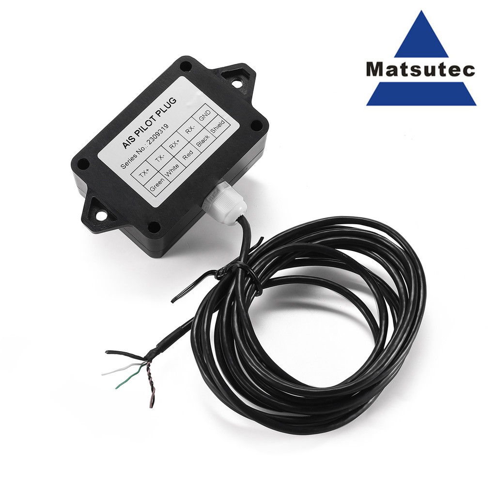 NEW Matsutec NPC-160 AIS Pilot Plug data cable 3 Meter AIS Pilot Plug is an IMO Standard AIS Pilot P