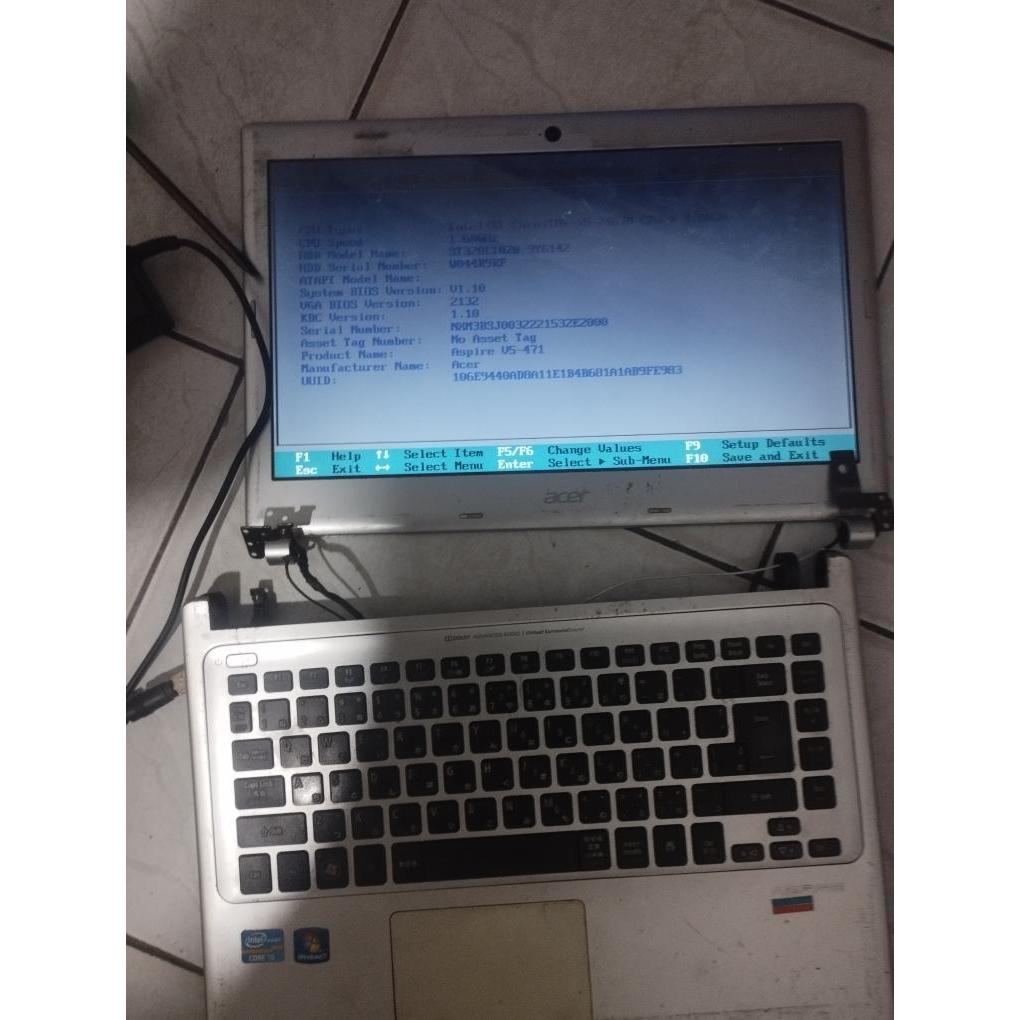 Laptop Acer Aspire V5 471 i5
