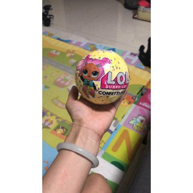 HOT SALE MAINAN LOL BESAR JUMBO CONFETTI POP SERIES KEJUTAN DALAM TELUR BOLA SURPRISE TERMURAH