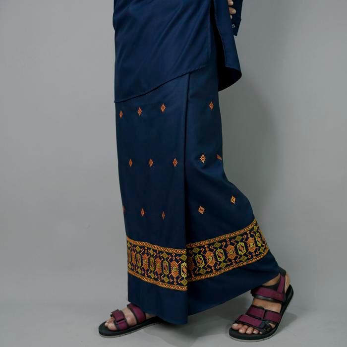 Katsae - Sarung Bordir Motif Bali Bordir Timbul Sarung Pria Dewasa Sarung Sholat 100% Bordir