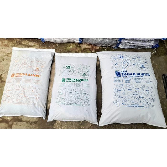 BISA COD Grosir Pupuk Kandang Kambing Organik Halus Setia Tani