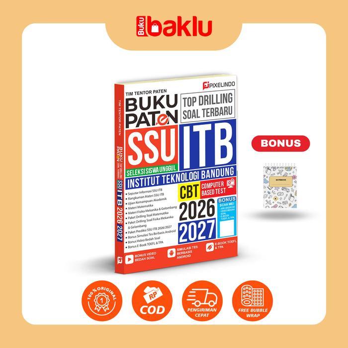 ` BUKU PATEN TOP BEST DRILLING SELEKSI MANDIRI SM ITB 2026 (Seleksi Ujian Mandiri Institut Teknologi