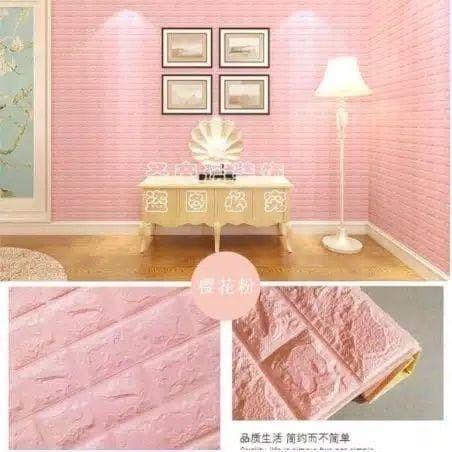 "New" wallpaper dinding tempel foam 3d brick 3.5mm - 3.5mm