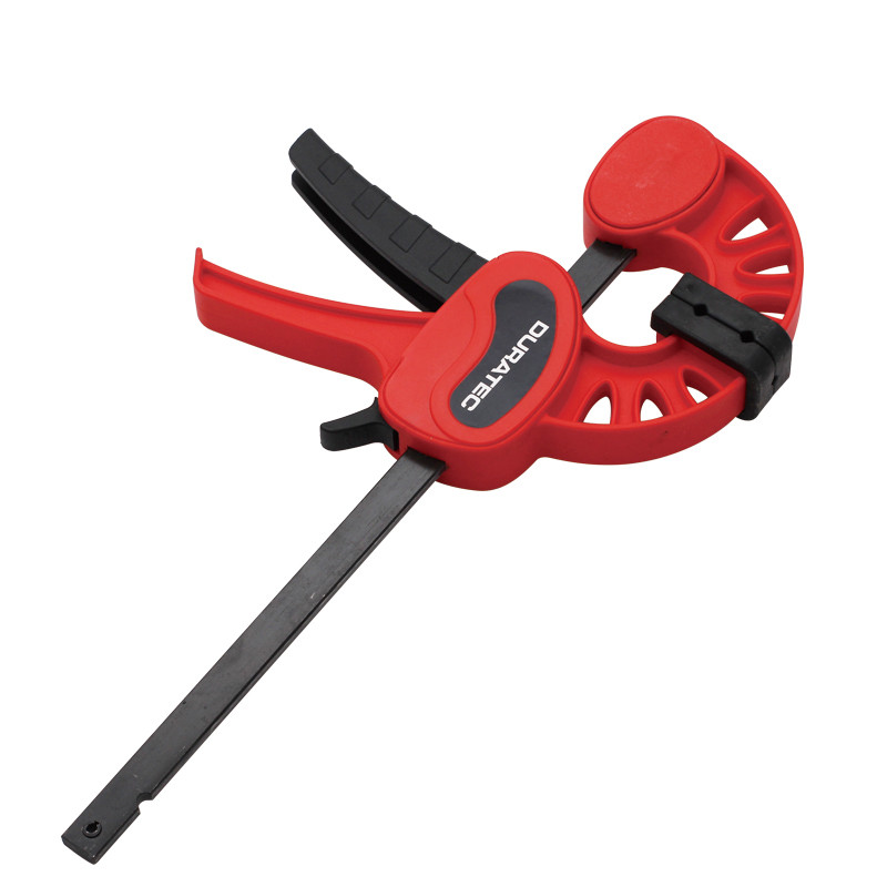 DURATEC New F style bar clamp wood working tools quick grip F clamp 4/6/12/18/24 inch plastic