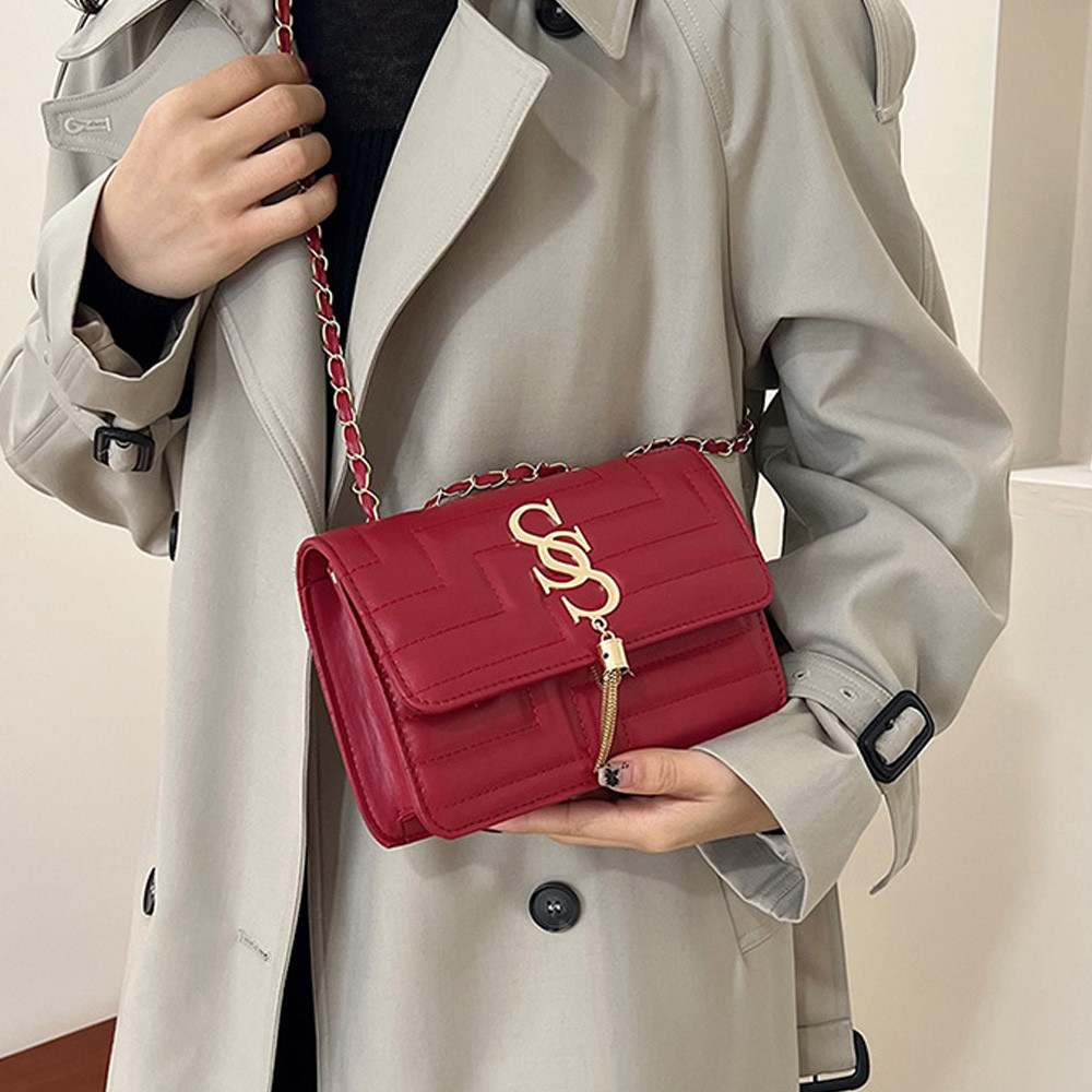 Special price diamond grid chain small square bag 2025 new popular fashion temperament single