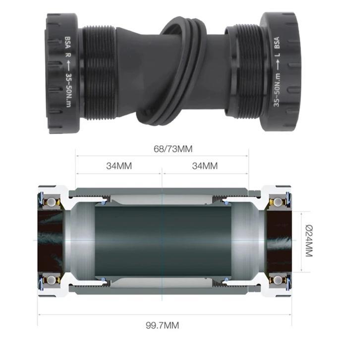 Bb Ht 2 Bottom Bracket Hollowtech 2 Bb Sepeda Lipat Mtb Roadbike