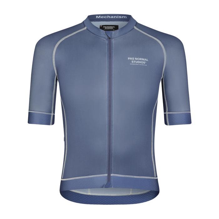 JERSEY SEPEDA PRIA PNS PAS NORMAL STUDIOS Mechanism Jersey SS25 LIGHT INDIGO