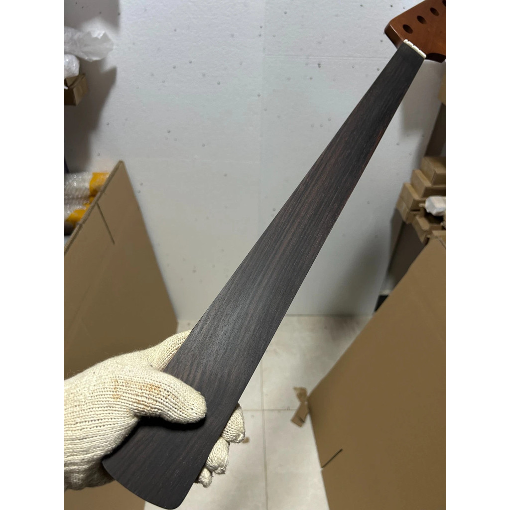 20 fret Roasted maple Rosewood Fretboard Fretless BASS guitar neck parts Replace