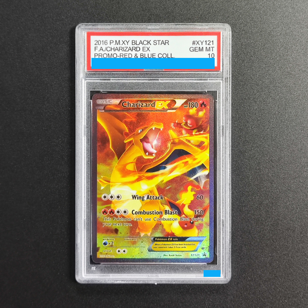 Diy 2016 Pokemon English Xy Black Star Promo #xy122 Fa/blastoise Sylveon Ex Promo-Red & Blue Coll