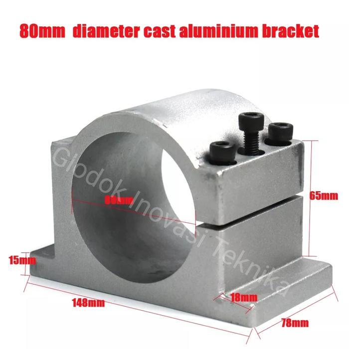 CNC Router lling spindle motor cket mount clamp holder mounting