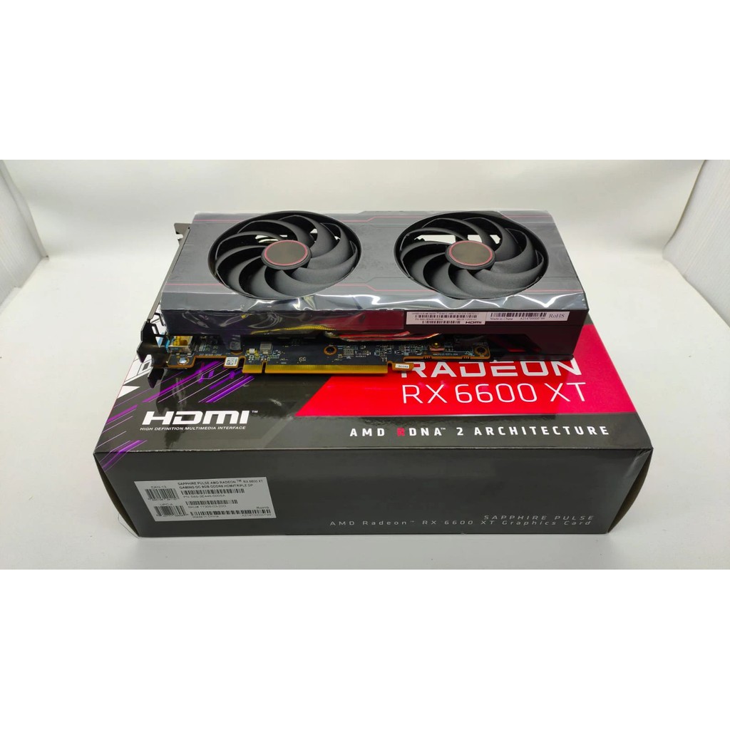 Rx 6600xt 8gb Graphics Cards Sapphire Amd Radeon Rx6600 Xt 8g Graphics Card for Desktop Game