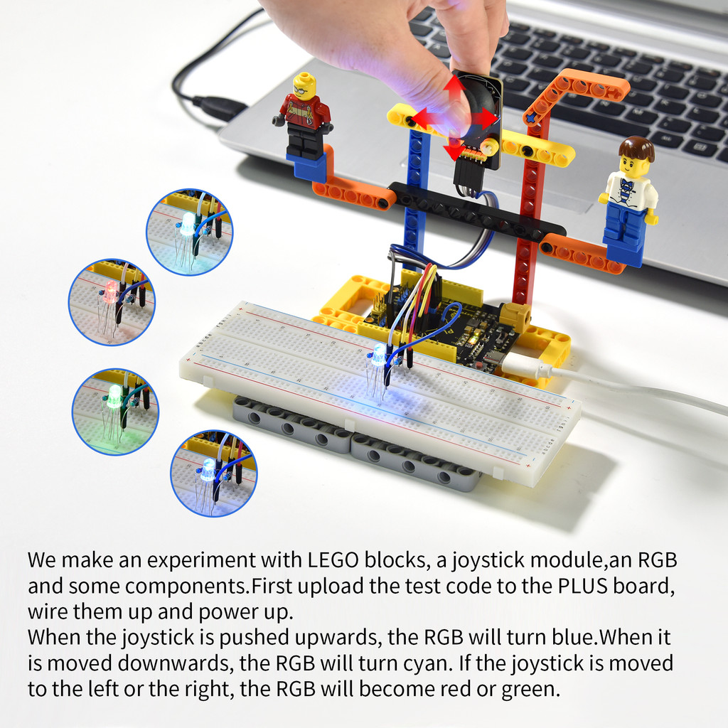 Keyestudio STEM Complete IOT Starter Kit For Arduino UNO Starter Kit Electronics Projects Support