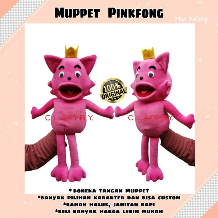 Boneka Tangan Muppet Aneka Kartun boneka Muppet Pinkfong kissy missy - pinkfong