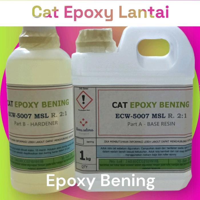 cat epoxy bening epoxy clear coating untuk pengecatan dekoratif lantai beton kayu dan batu interior