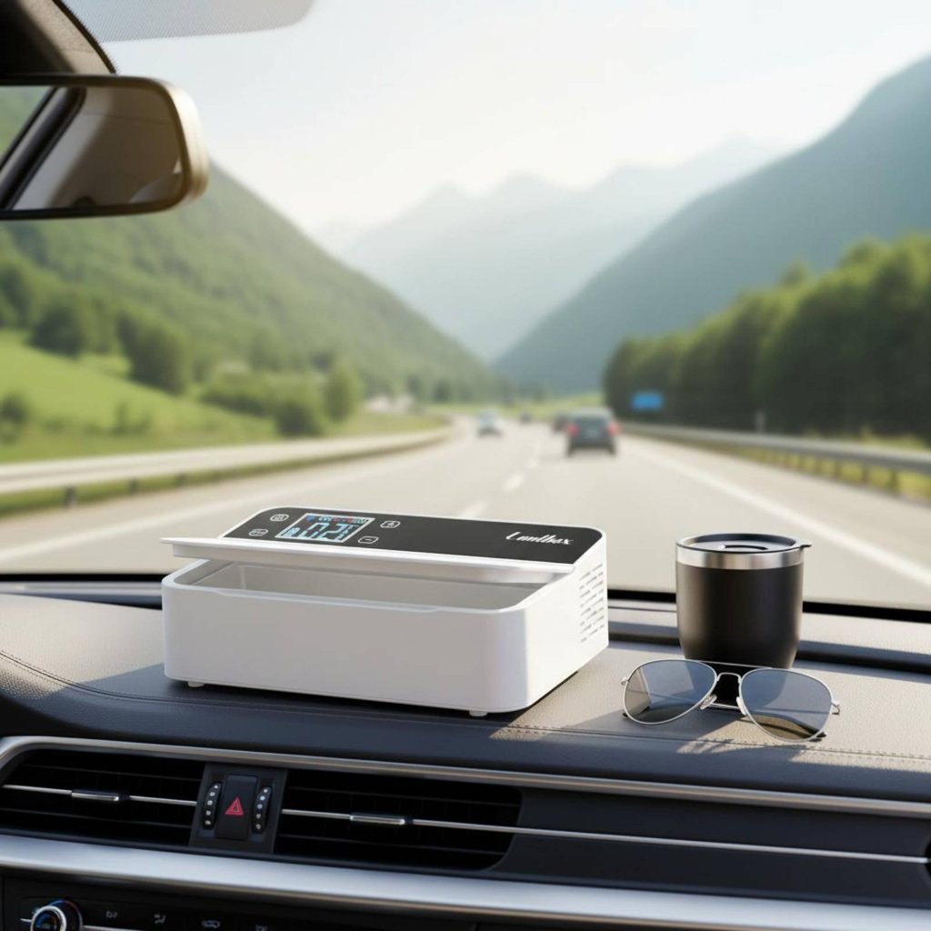 Insulin Cooler Box Car Powered Portable Insulin Fridge Medication Cooling Box Rechargeable Battery