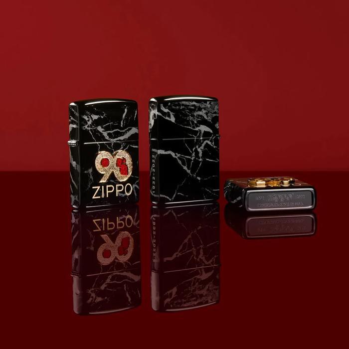 Zippo 90Th Anniversary Commemorative Design Windproof 49864