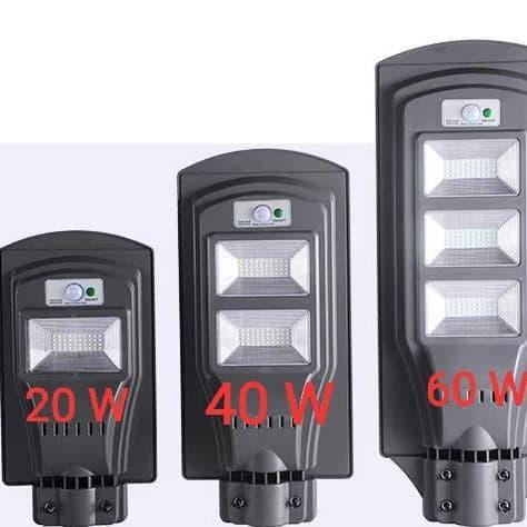 Lampu Solar Cell 20 watt PJU LED 20W Lampu Jalan Tenaga Surya Sorot