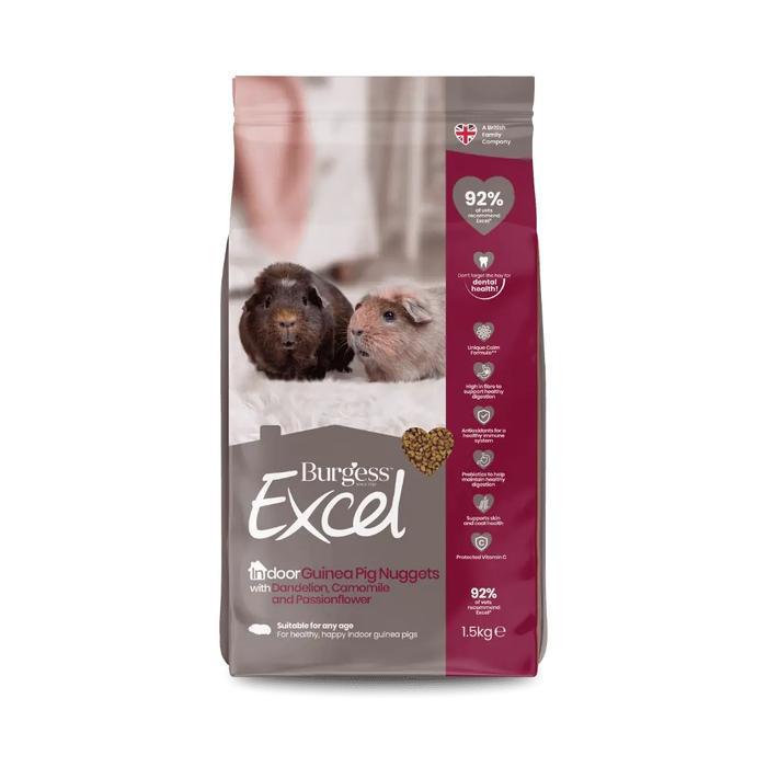 BURGESS EXCEL INDOOR GUINEA PIG / PELLET GP / Makanan guinea pig