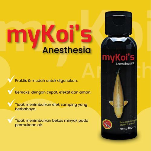 bius ikan fish anestesi untuk arwana, koi 100 ml