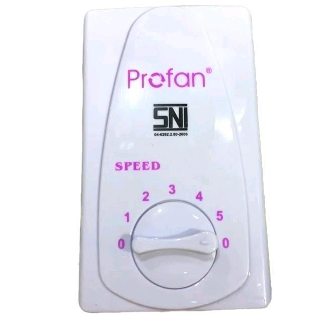 Ada Stok PROFAN SWITCH KIPAS ANGIN PLAFON CEILING FAN SAKLAR KAPASITOR Besi