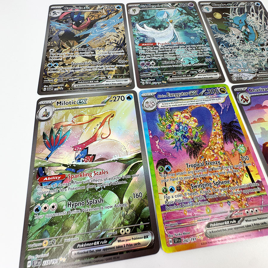 Charizard Kingdra Gardevoir Greninja Milotic Alolan Exeggutor ex Proxy Cards Pokemon Scarlet &