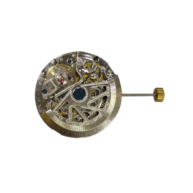 3 Hands Automatic Winding Mechanical Watch Movement For Miyota 8205 movement Replacement Hollow Out