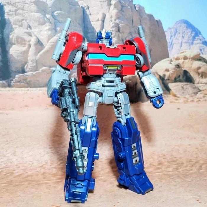 JK-10 TF One Optimus prime Mainan robot optimus bisa transform mainan mobil