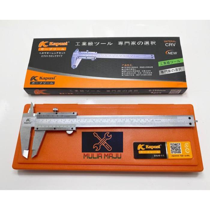Sigmat Jangka Sorong Manual Caliper 15Cm Kapusi/ Sigmat Manual Kapusi