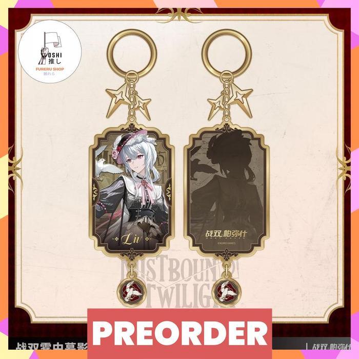 HOT SALE PUNISHING: GRAY RAVEN LIV MISTBOUND TWILIGHT SERIES MIRROR ACRYLIC KEYCHAIN (11X5CM)