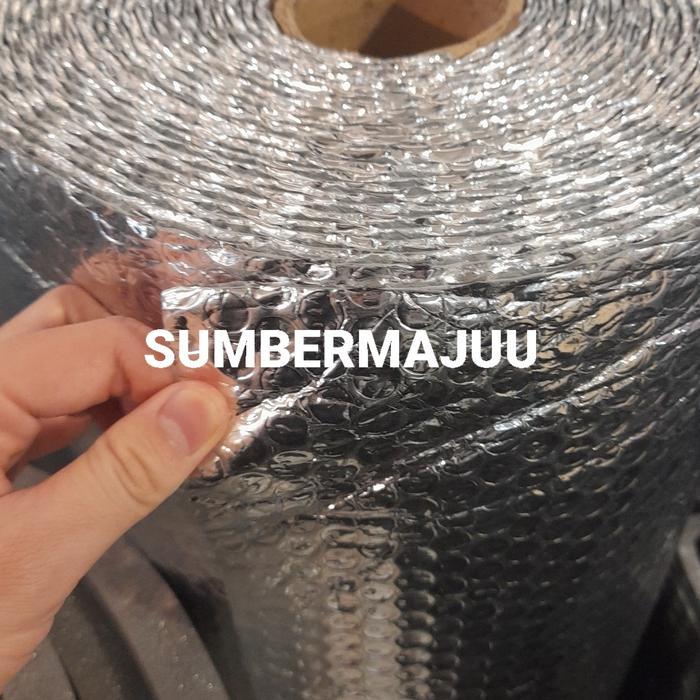 Bubble metalizing aluminium foil 4mm foil peredam panas
