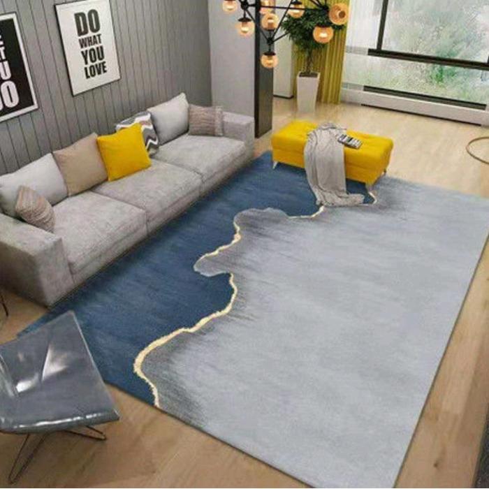 Karpet Ruang Tamu Mewah Marble Estetik Ukuran Medium