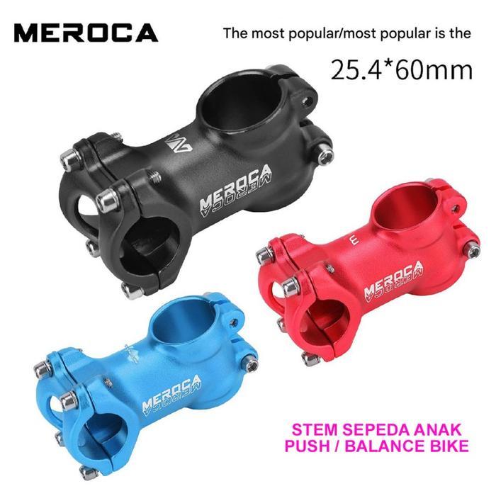 Rockbros Royalbike - Stem 60Mm Clamp Handlebar 25.4 Fork Os 28.6 Mm Sepeda Anak Pushbike Balance