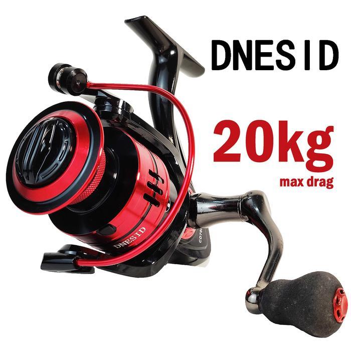 Maguro - Reel Pancing Besi Asli Cnc Besi Handle Reel Kuat Cuci Gudang Reel Pancing
