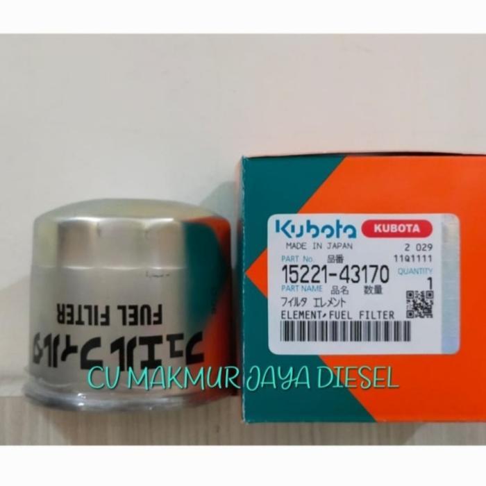 Fuel Filter Solar 15221-43170 Kubota #Gratisongkir