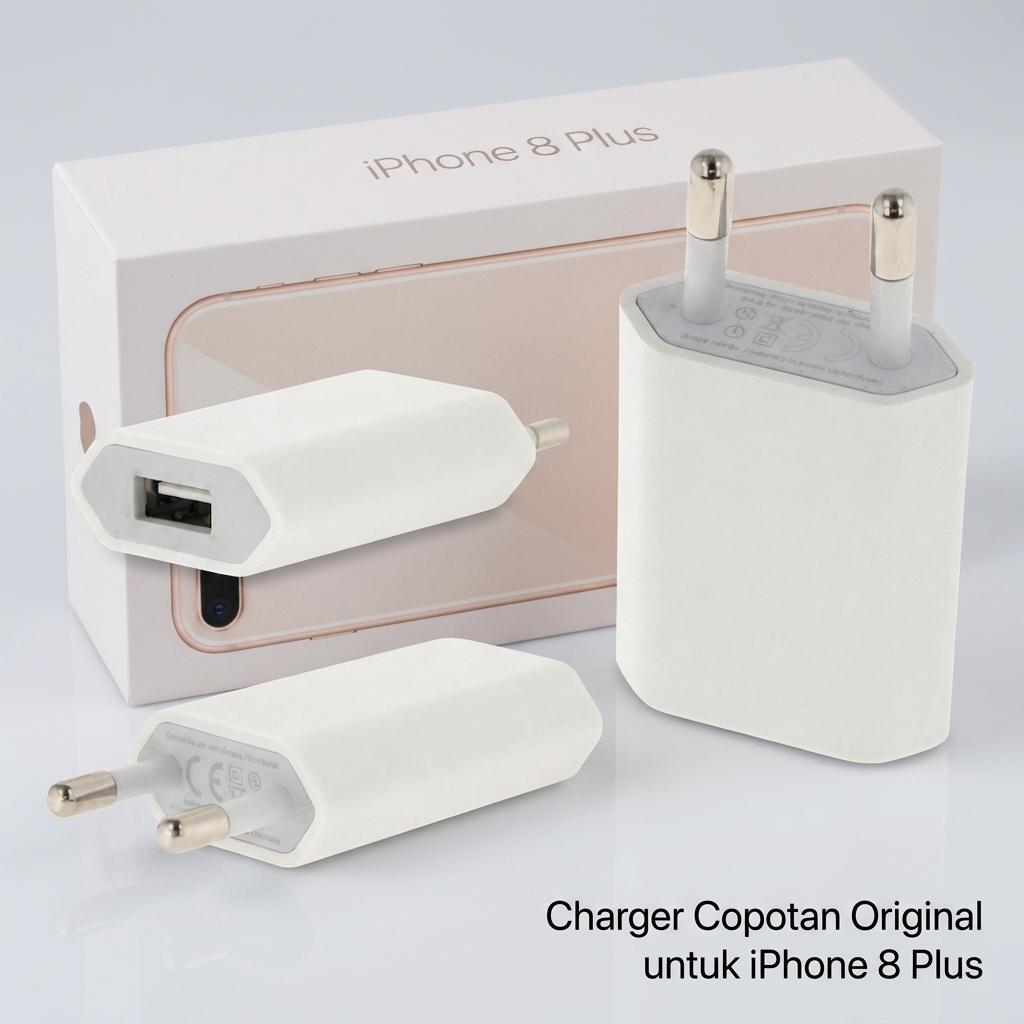 Adapter Charger Apple A1400 Original Bekas Standard Charging iPhone 8 Plus