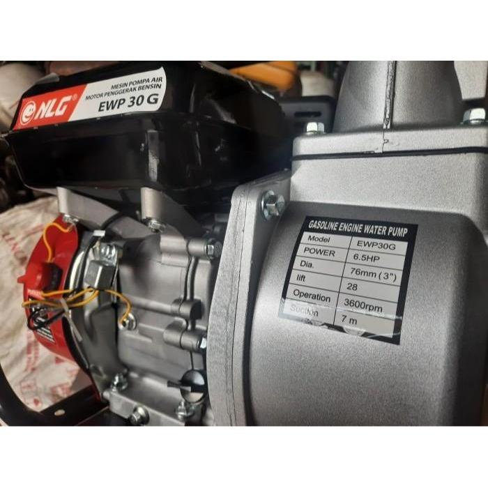 MURAH NLG EWP-30G Mesin Pompa Air Irigasi Sawah Alkon 3" Inch Water Pump NLG EWP 30